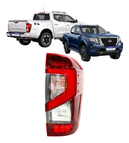 Lanterna Traseira Nissan Frontier 2022 2023 2024 Com Led Ld Direito Vermelho