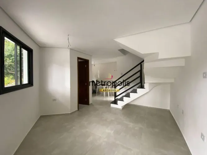 Sobrado com 2 dormitórios à venda, 96 m² por R$ 731.000,00 - Parque Erasmo Assunção - Sant