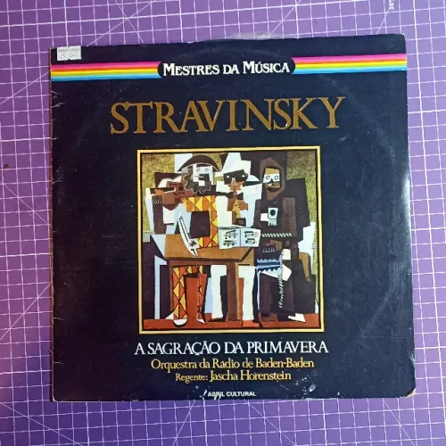 LP Stravinsky - A Sagração da Primavera - 1980 + Encarte