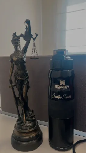 Estátua Deusa da Justiça Têmis Bronze 45cm - Escritório Advocacia