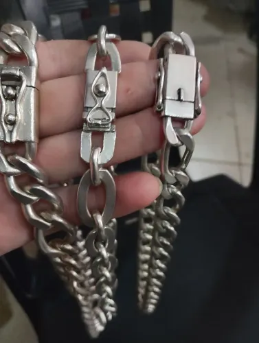 3 cordão prata 950 peso 723 gramas
