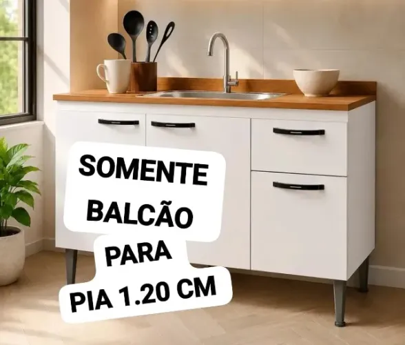 BALCÃO DE PIA , NOVO