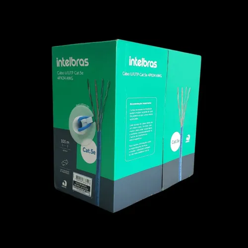 CAIXA DE CABO LAN CAT5e INTELBRAS