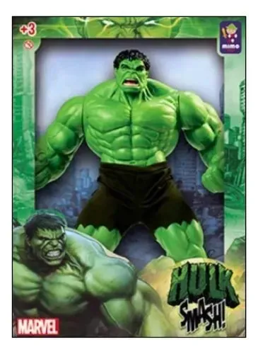 Boneco Hulk Original Mimo 45 cm verde novo