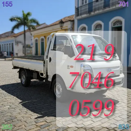 Frete caminhão aberto, agilidade em Ipanema, Vila Isabel e Copacabana!