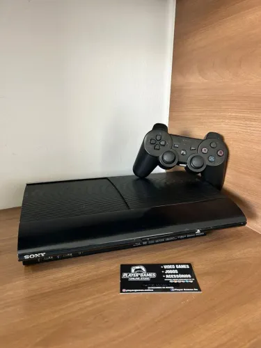 Playstation 3 Super Slim Desbloqueado (Aceito Cartão)