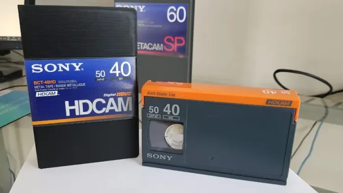Fita Sony HDCAM 40/50 Minutos BCT-40HD Profissional Lacrada - Nova