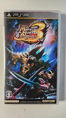 Monster hunter Portable 3 RD PSP original japonês