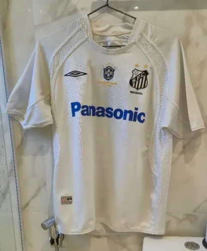 CAMISA SANTOS FC 2005 "ORIGINAL" - UNIFORME 1 - RELÍQUIA PARA COLECIONADORES