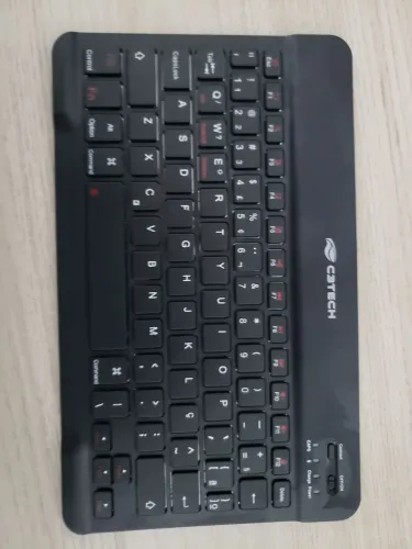 Teclado Bluetooth C3Tech K-BT40BK Recarregável