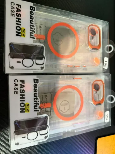 Capa iPhone 16E Magsafe com pelicula para camera