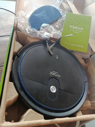 Robô aspirador de pó e passar pano, Hydra Multilaser! Seminovo