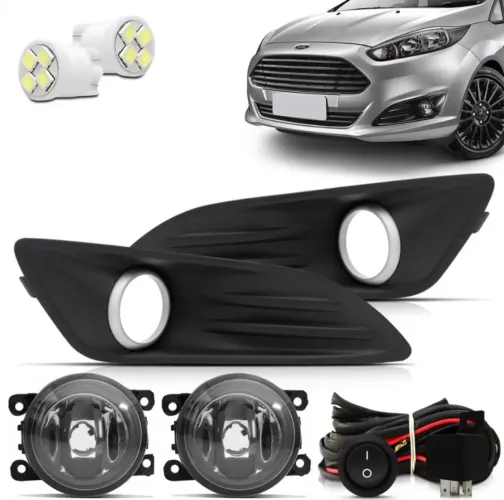 Farol de milha new fiesta