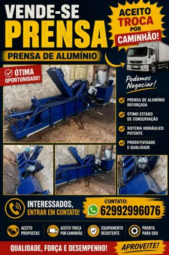 Prensa à venda - R$ 45.000,00 - Aceito carro no negócio