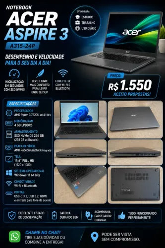 Vendo Notebook URGENTE
