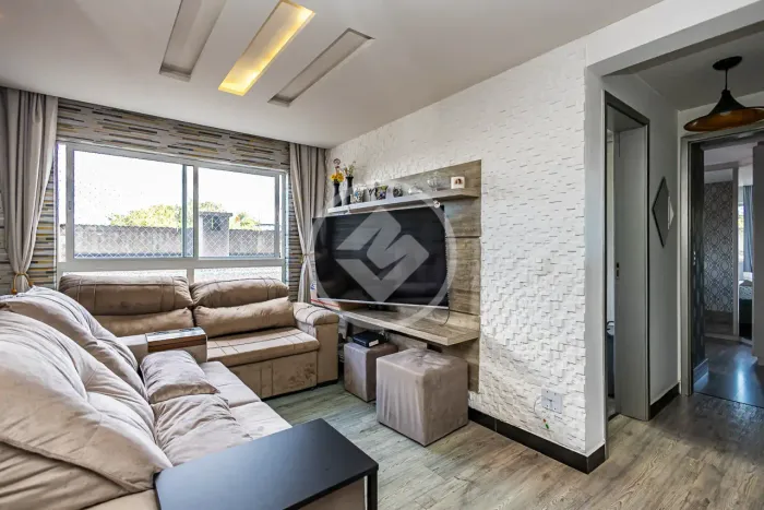 Apartamento semimobiliado com 2 quartos no Boqueirão, Curitiba - Ilhas Gregas Home Club co