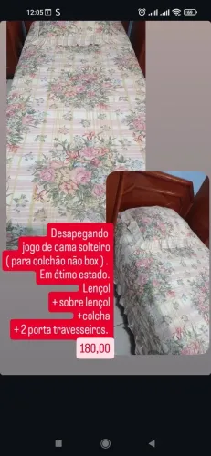 Roupa de cama solteiro