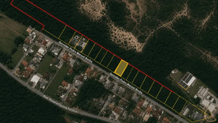 Terreno à venda - 387m² - Pântano do Sul | Florianópolis/SC