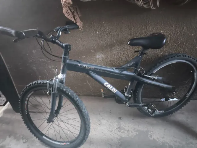 Bicicleta Caloi T-Type Aro 26 Alumínio - 21 Marchas (Bom Estado!)