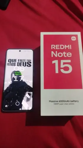 Troco redmi note 15 1 mês de uso por outro celular do meu interesse