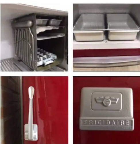 GELADEIRA FRIGIDAIRE, AUTÊNTICA, DOS ANOS 50 LINDA!!!