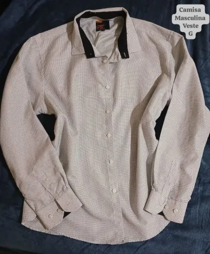 Camisa Social Masculina G