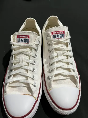 All Star Converse - Cor: Branco Colegial