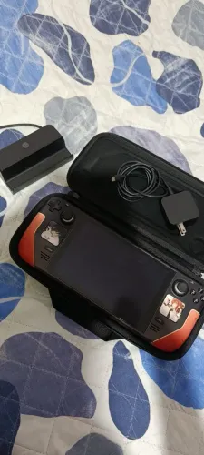 Steam Deck LCD 512GB + Dock + Case + Caixa Original