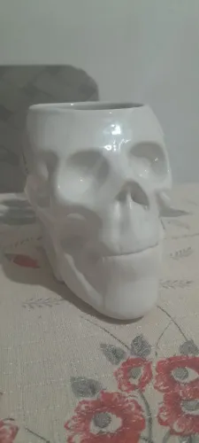 Caneca Caveira Crânio Vintage