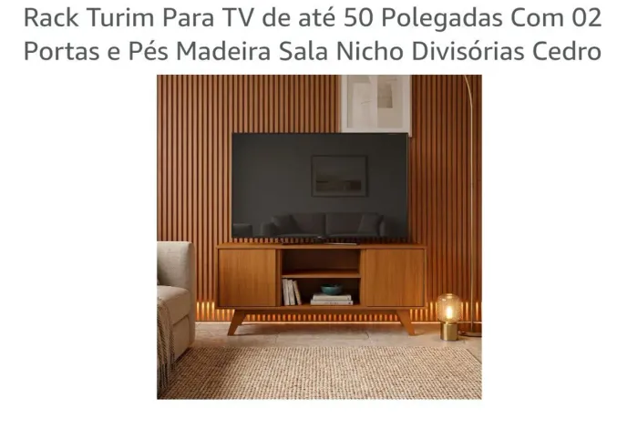Rack Turim para Tv de até 50 polegadas