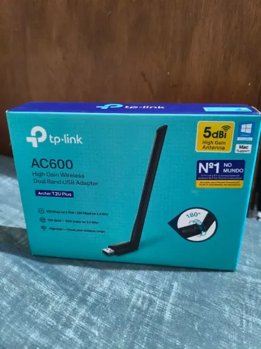 Adaptador Wifi TP-Link Archer T2U Plus Ac600