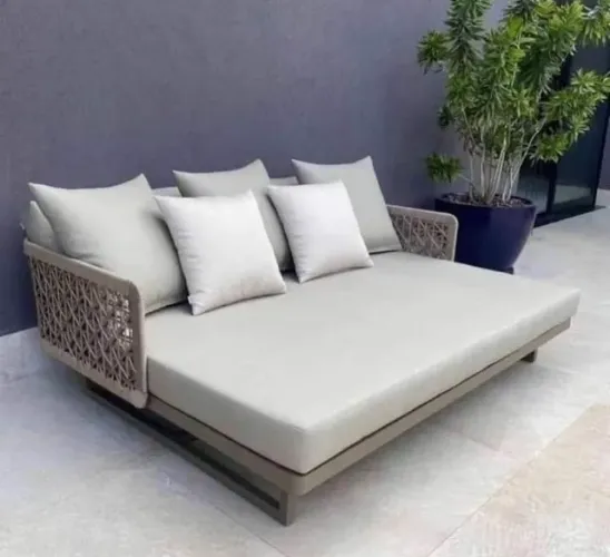 Chaise em corda náutica 