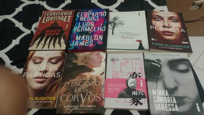 Livros diversos + A menina feita de espinhos (de brinde)