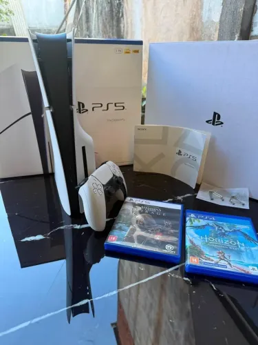 PLAYSTATION 5 SLIM COM DISCO 1TERA ps5
