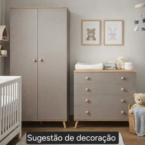 Armário e cômoda infantil / quarto bebê MDF 18mm alta qualidade 