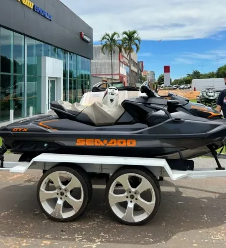 Jet-ski Seadoo GTX 170 2023 com SOM + Carreta Trucada aro 20