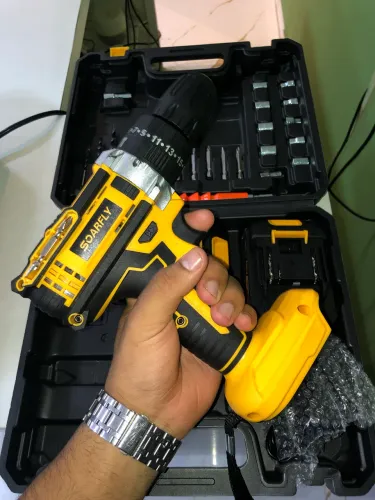Furadeira e Parafusadeira 48V + 2 Baterias + Maleta