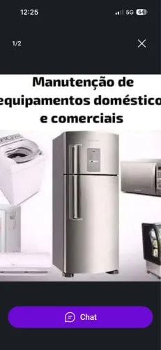 Consertos de geladeiras máquina de lavar 