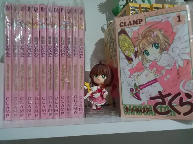 Coleção Cardcaptor Sakura completa + figures