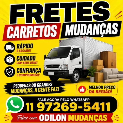 Mudanças fretes e carretos
