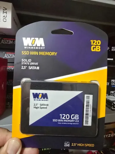 SSD WinMemory 120GB 2.5? SATA 3 - 12 Meses de Garantia