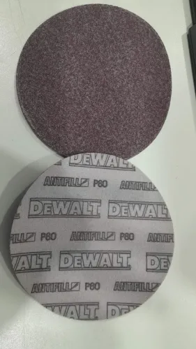 disco de lixa a seco autoaderente (com base de fixação em velcro) da Dewalt P80G