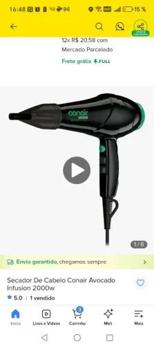 Secador profissional