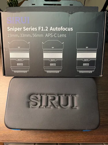 Kit de Lentes Sirui Sniper 23/33/56mm f1.2 AF Sony e-mount