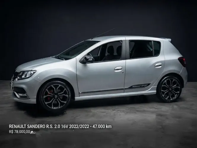 Renault Sandero Sport RS 2.0 Hi-power 16V 5P 2022