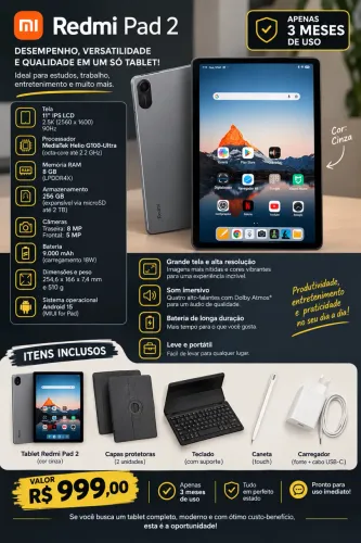 Tablet Xiaomi Redmi Tab 2