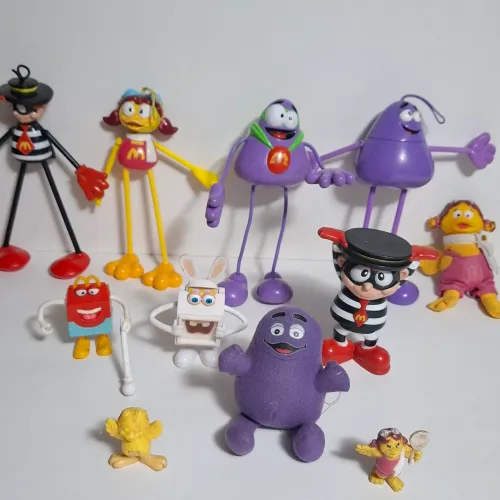 Lote de brinquedos McDonald's