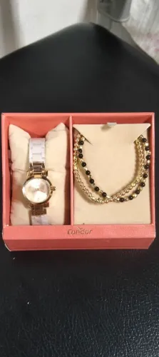 Relógio feminino rose