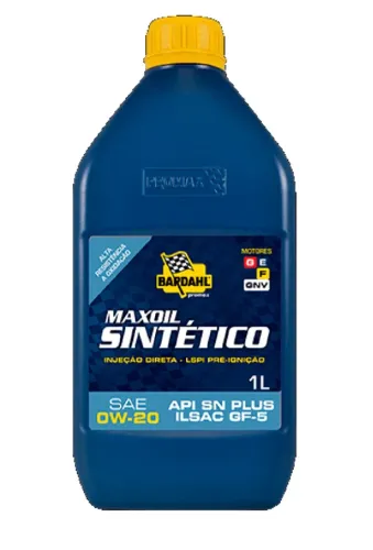 1 LITRO OLEO 0W20 BARDAHL