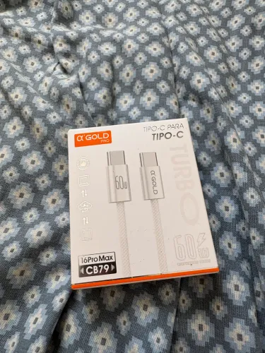 Cabo USB-C tipo C 60w